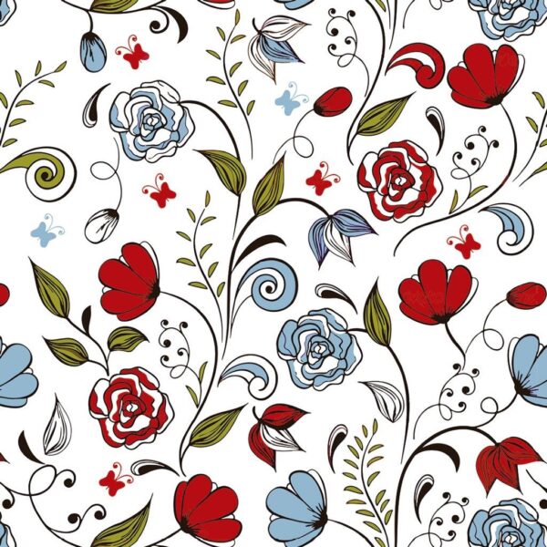 Floral-163.jpg Papel de Parede Floral