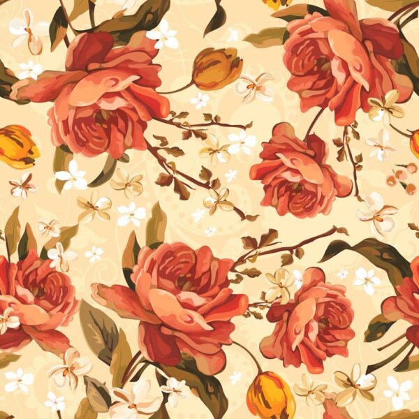 Floral-220.jpg Papel de Parede Floral