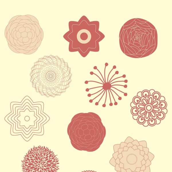 Floral-45.jpg Papel de Parede Floral