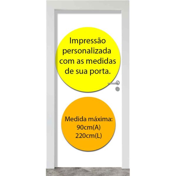 Adesivo de Porta Animes Cod.11