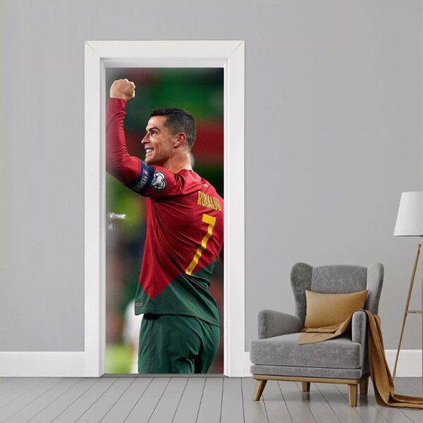 197.jpg Adesivo de Porta CR7