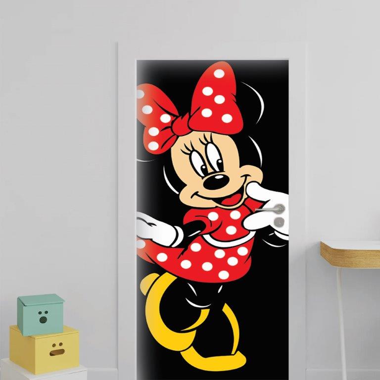 Adesivo de Porta Minnie