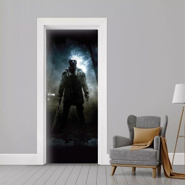 Adesivo de Porta Jason Voorhees