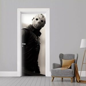 24.jpg Adesivo de Porta Jason Voorhees
