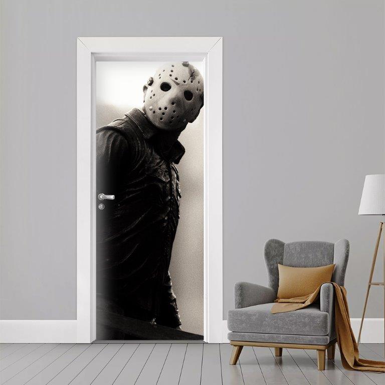 Adesivo de Porta Jason Voorhees